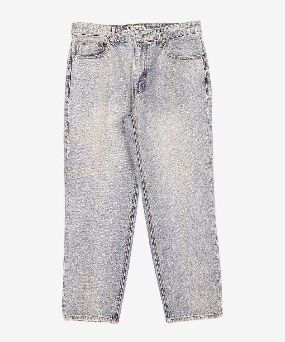 86로드(86ROAD) PALE BLUE CHIP / CROP TAPERED 34