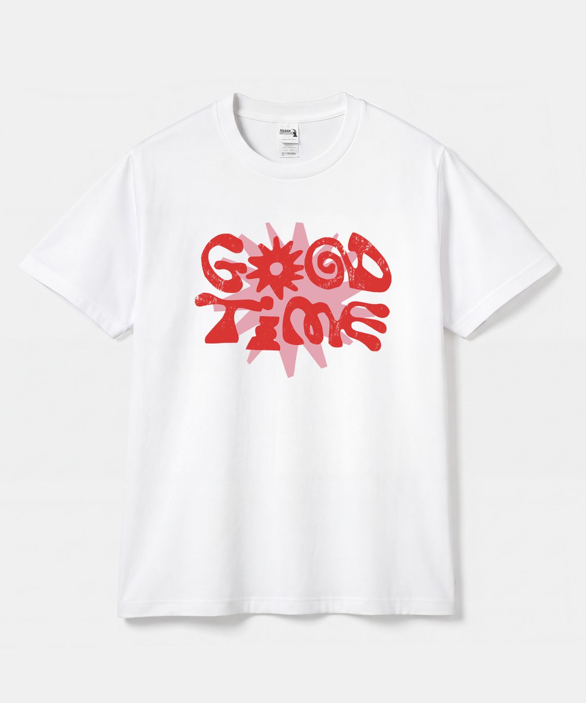 길단(GILDAN) Gildan X 썸머 컬렉션 Good Time 티셔츠