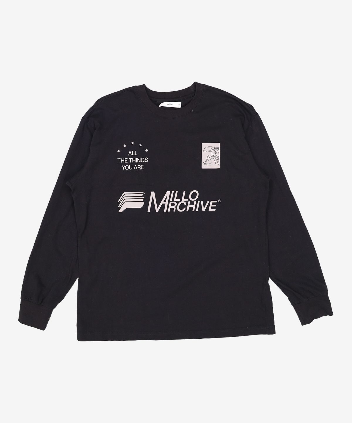 밀로 아카이브(MILLO ARCHIVE) 긴소매 티셔츠 M