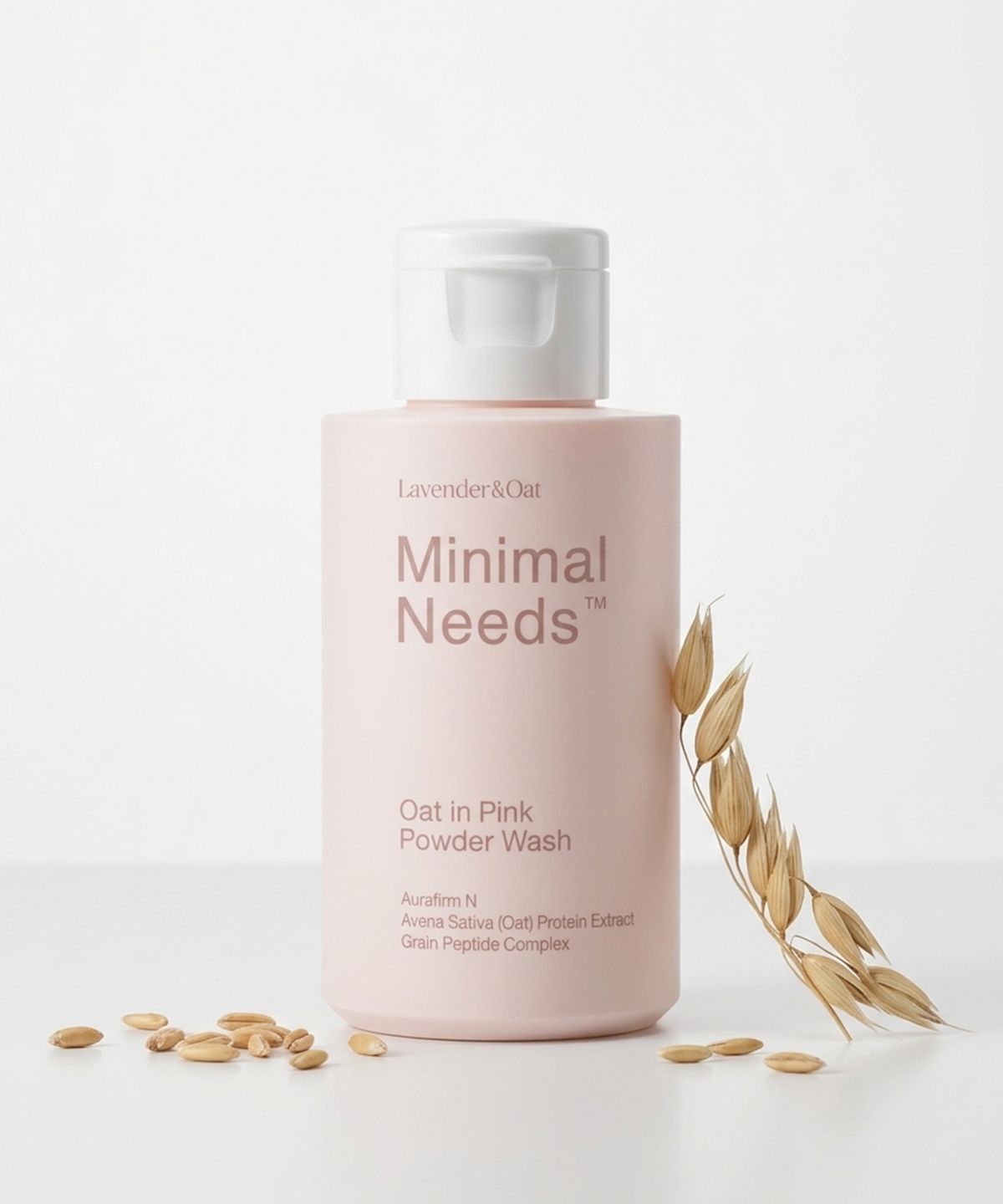 미니멀니즈(MINIMALNEEDS) 오트 인 핑크 파우더 워시 60g