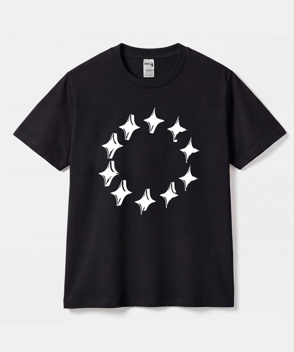 길단(GILDAN) Gildan X 썸머 컬렉션 Star Circle 티셔츠