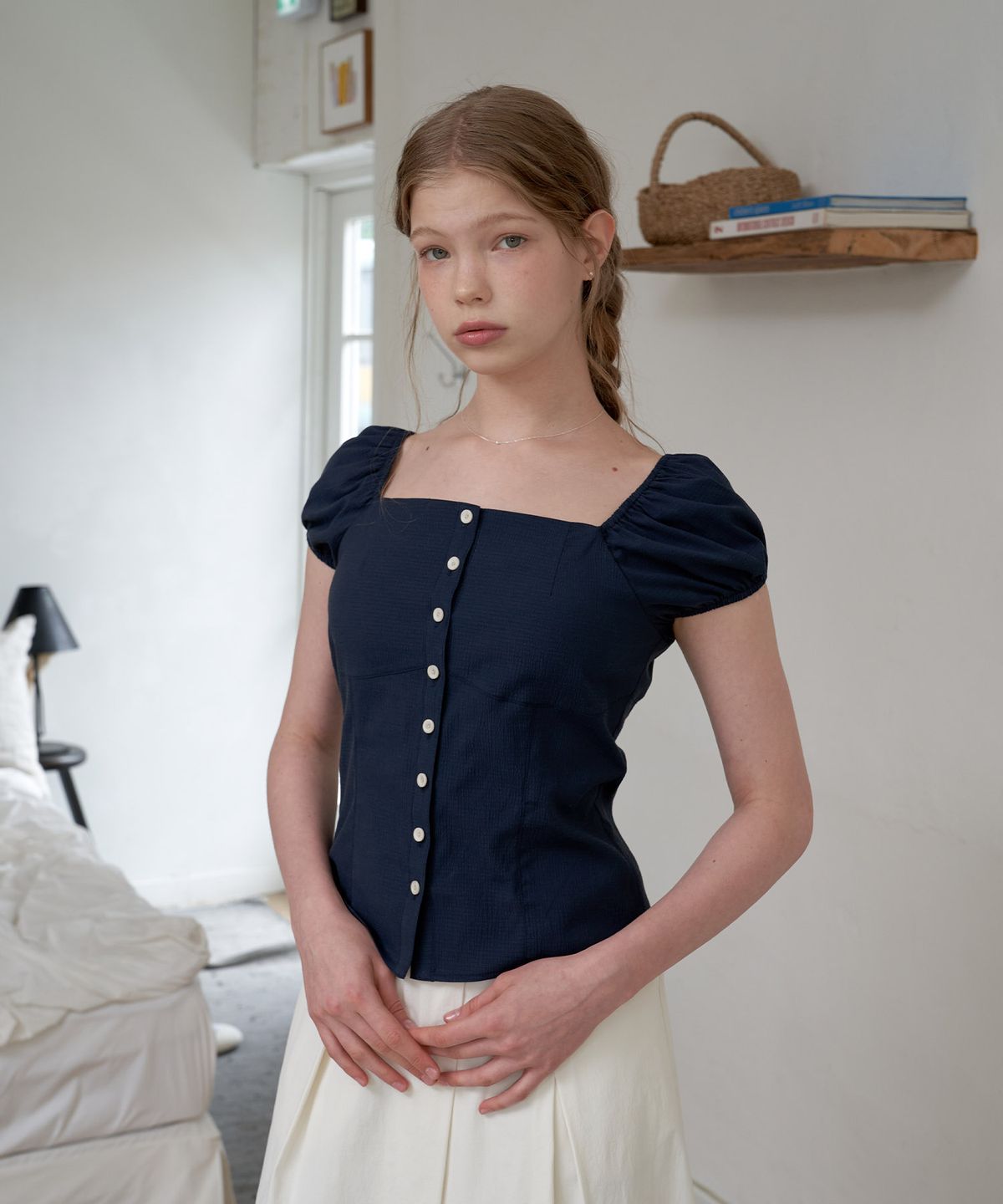 플로브(FLOVE) BELLA PUFF BLOUSE_NA