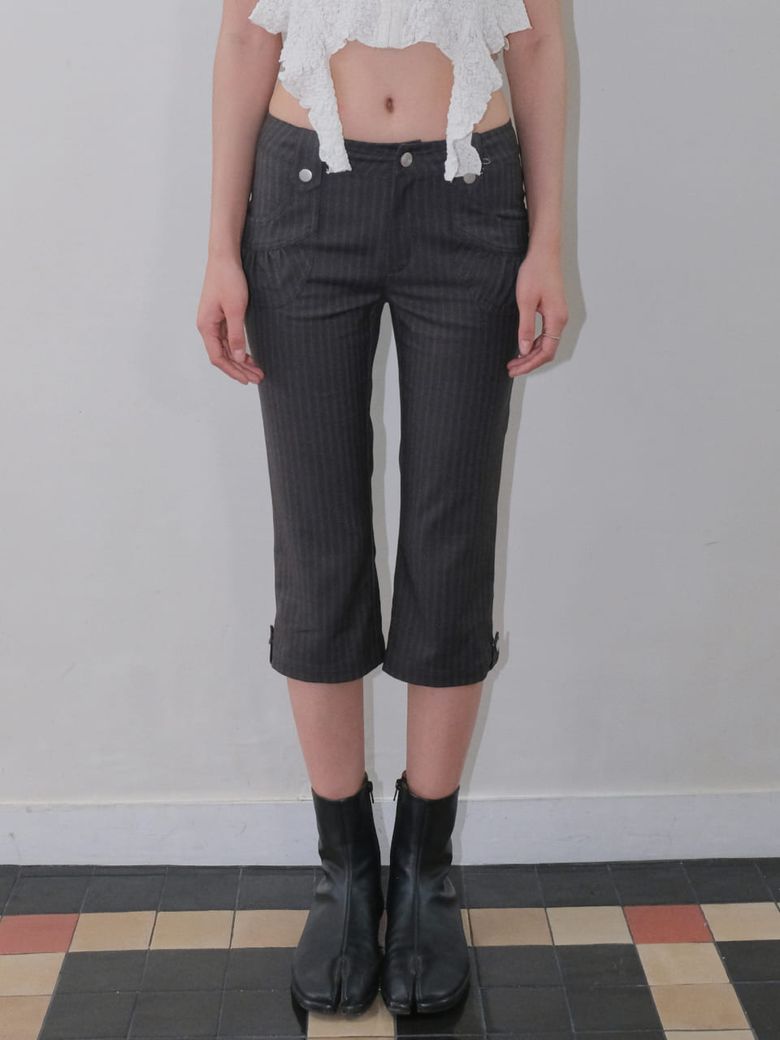 CAPRI PANTS [CHARCOAL]