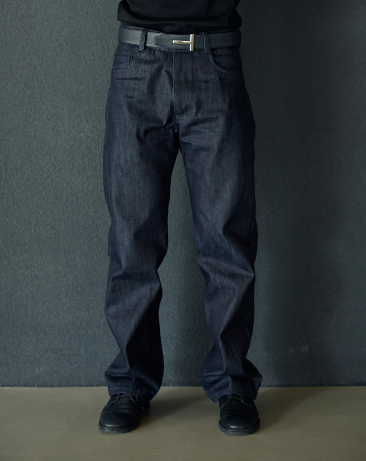 배르니크(BAERNIK) Deep Blue Denim Pants
