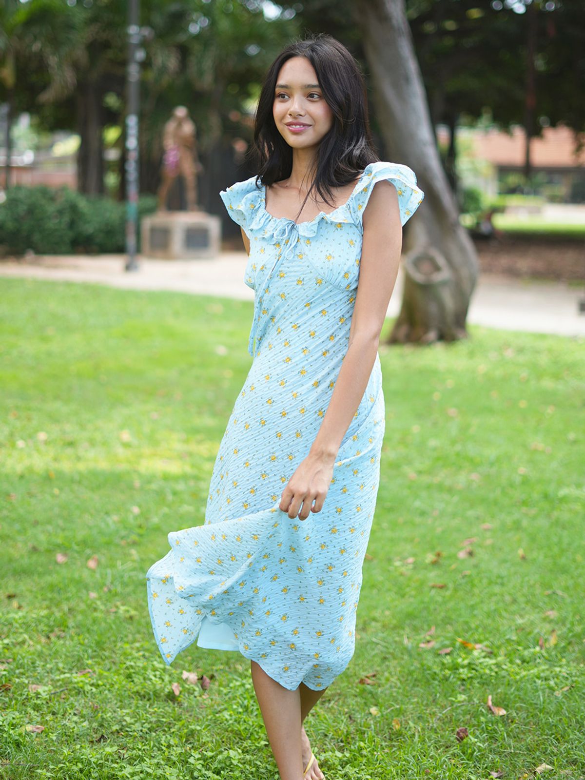 랭앤루(LANGNLU) LANIKAI Sleeveless Dress(라니카이)_LIGHT BLUE