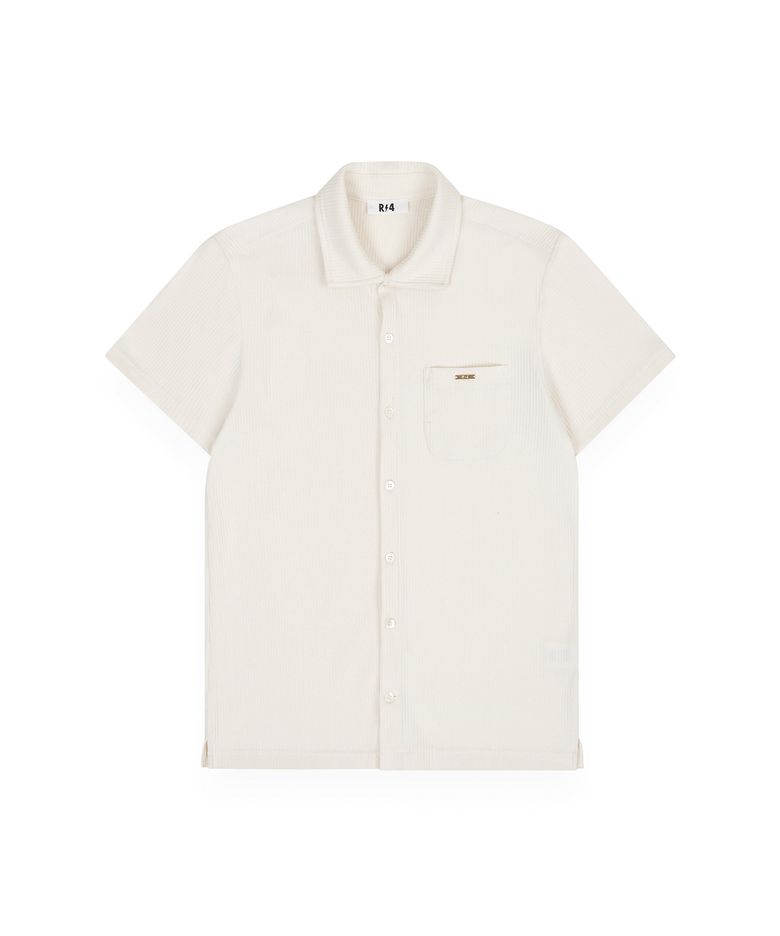 R-0051 / COZY BRUSH - RESORT SHIRTS(IVORY)