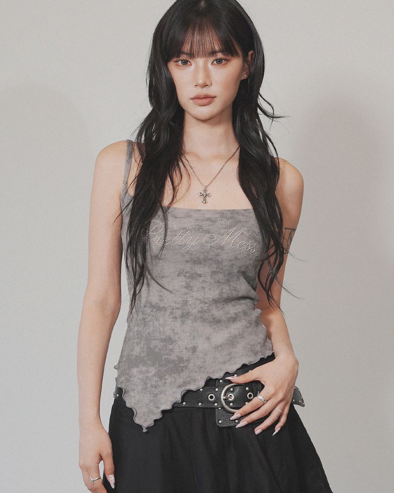 Pretty Mess Tank (Grey)