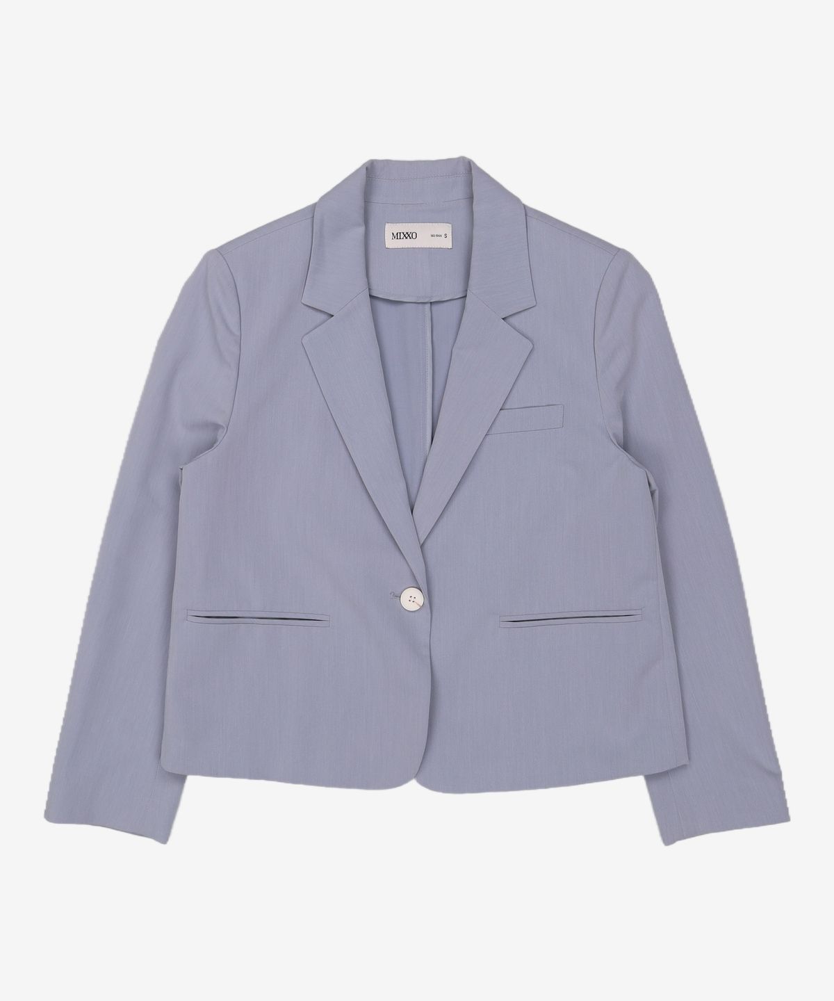 미쏘(MIXXO) 테일러드 일자핏 싱글 숏자켓 MIWJKB50QC S