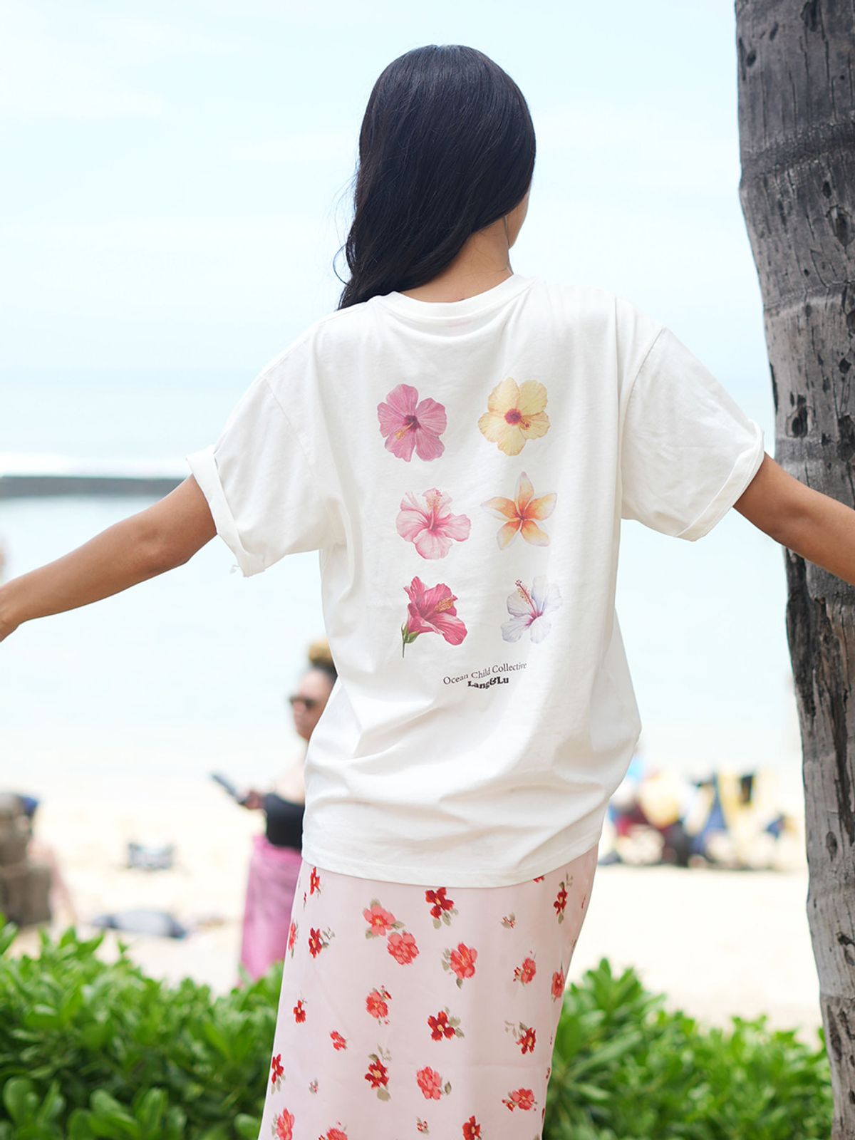 랭앤루(LANGNLU) SORBET Over Fit T-Shirts(소르베)_IVORY