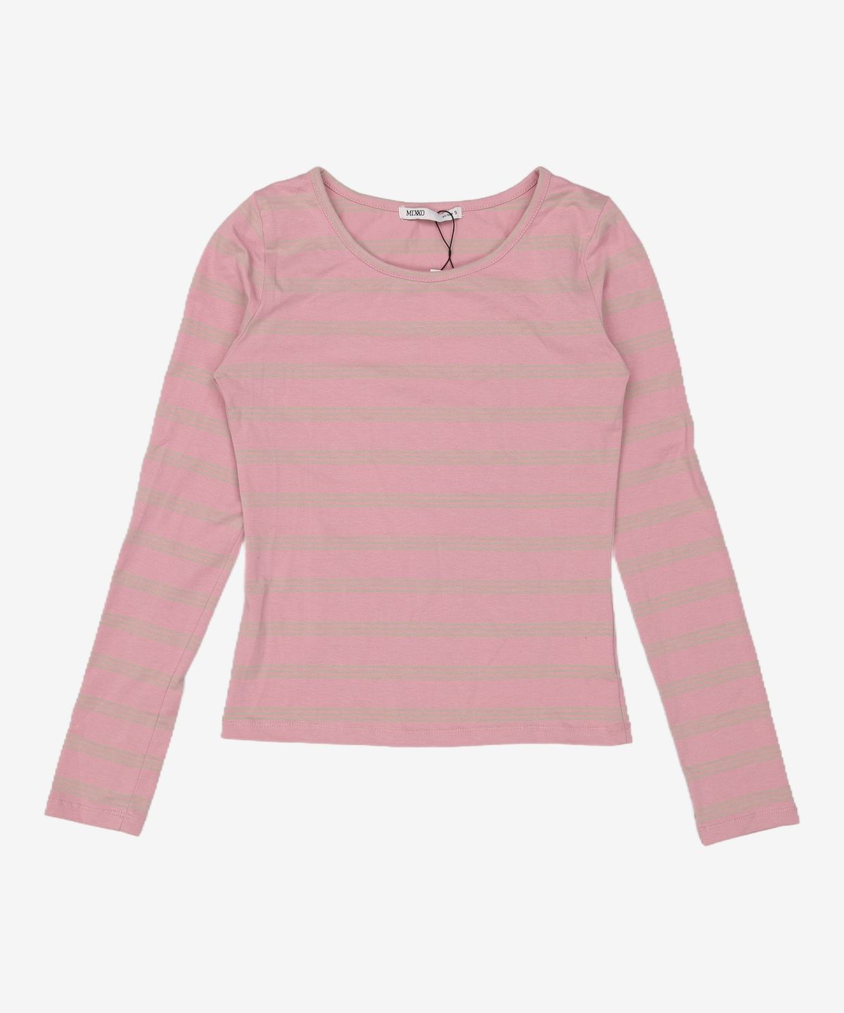 미쏘(MIXXO) 스트라이프 긴팔 티셔츠_MIWLWF309A S