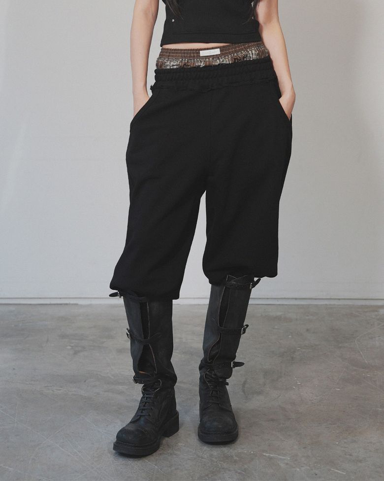 Sagging Jogger Pants (Black)