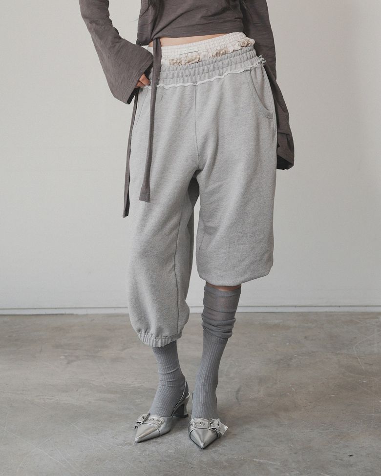 Sagging Jogger Pants (M Grey)