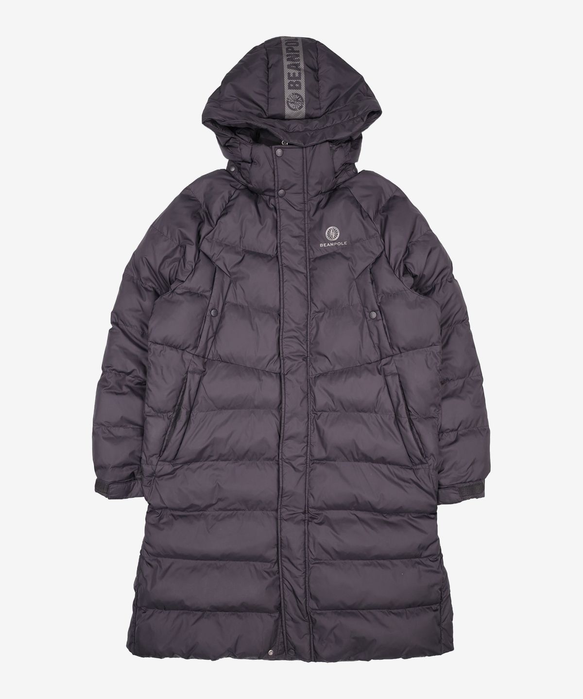 빈폴아웃도어(BEANPOLE OUTDOOR) [빈폴 아웃도어] 블랙 남녀 공용 벤치 코트 롱다운 (BO7X38F015) 100