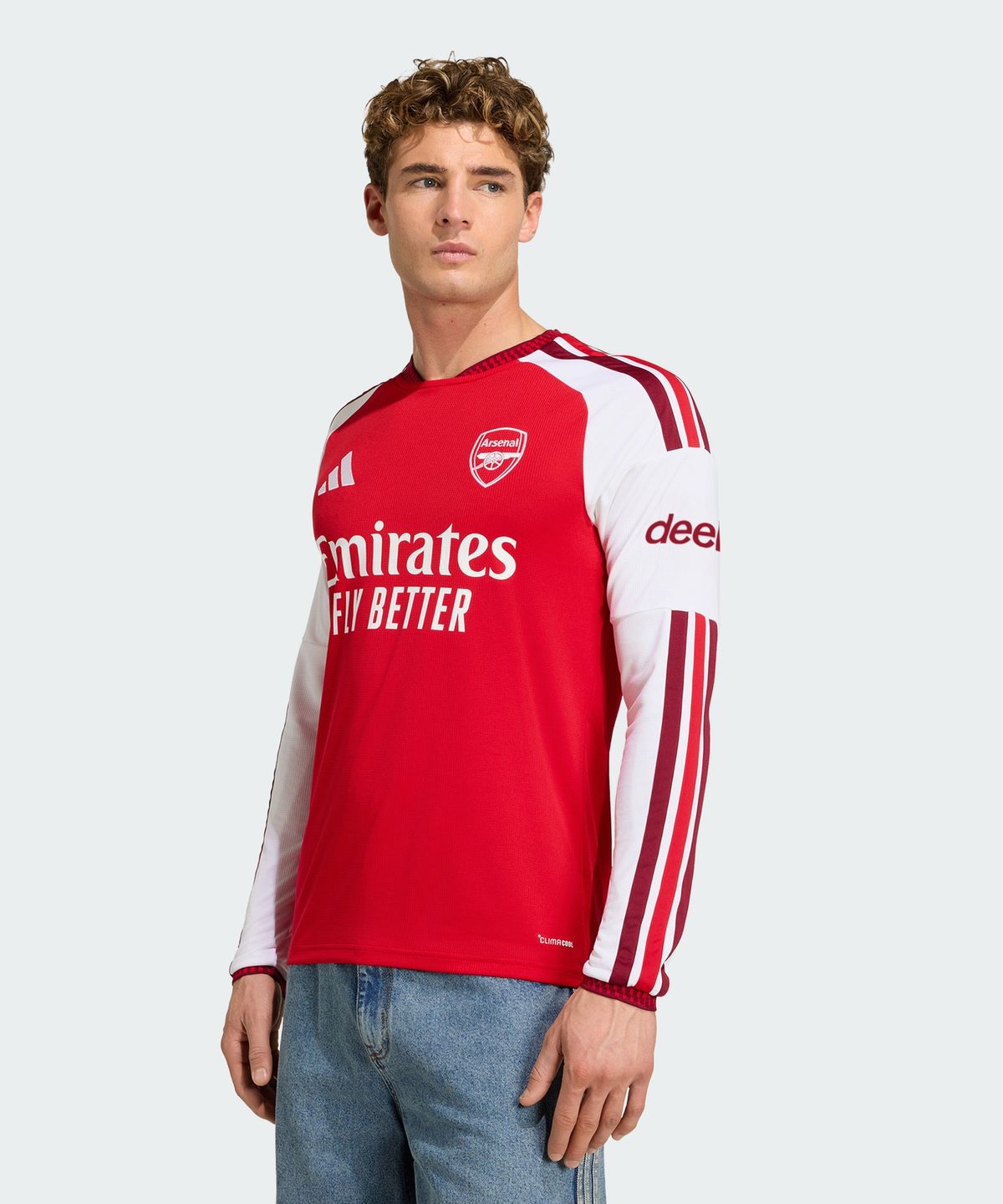 아디다스(ADIDAS) 아스널 FC 26/27 롱 슬리브 홈 저지 KB9950