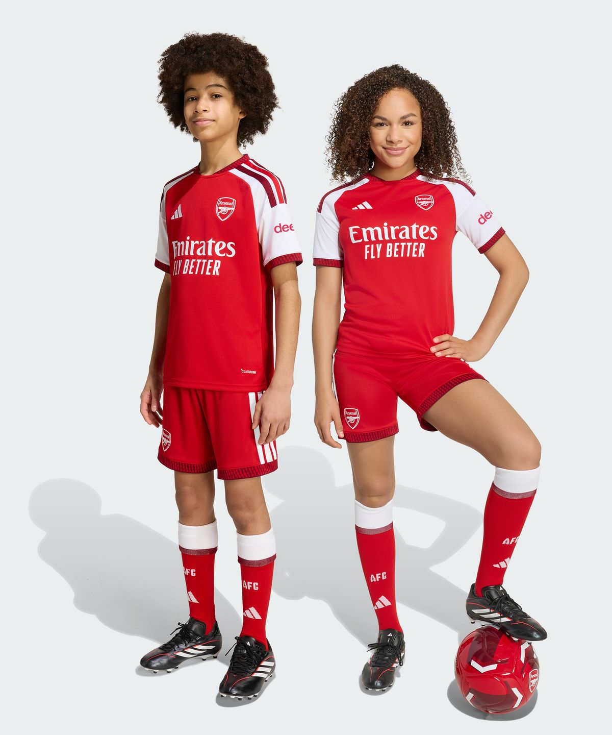 아디다스 키즈(ADIDAS KIDS) 아스널 FC 26/27 홈 쇼츠 키즈 KB9942