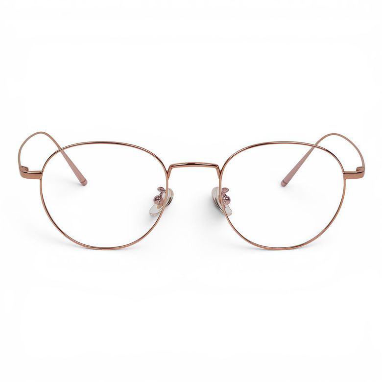 Lorenz 로렌즈 (rose gold) YU1012 남자 여자 안경 안경테