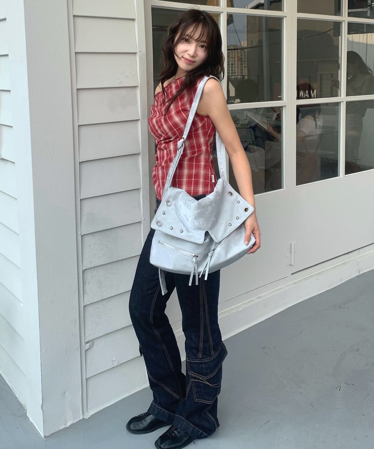 레이몬트(RAIMENT) Haze Bag_SILVER