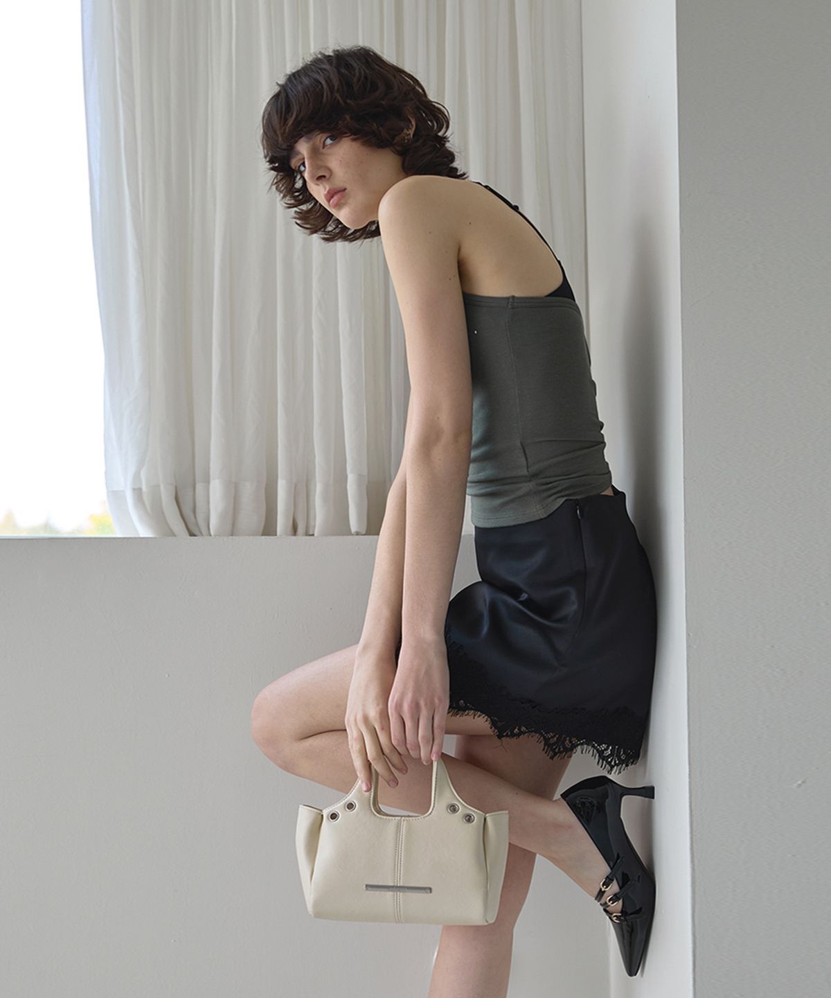 레이몬트(RAIMENT) Ringo Bag_CREAM