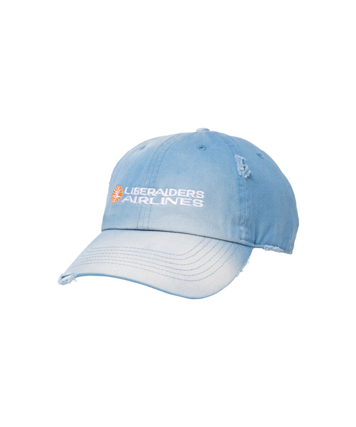 찬스클로딩(CHANCE CLOTHING) FADED AIRLINE CAP - SAX