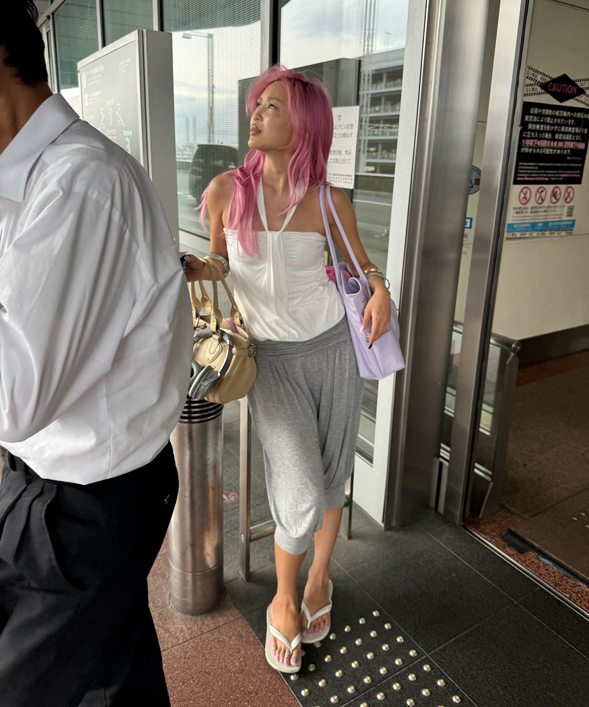 아수라(ASURA) NYLON BIRKIN BAG (VIOLET)