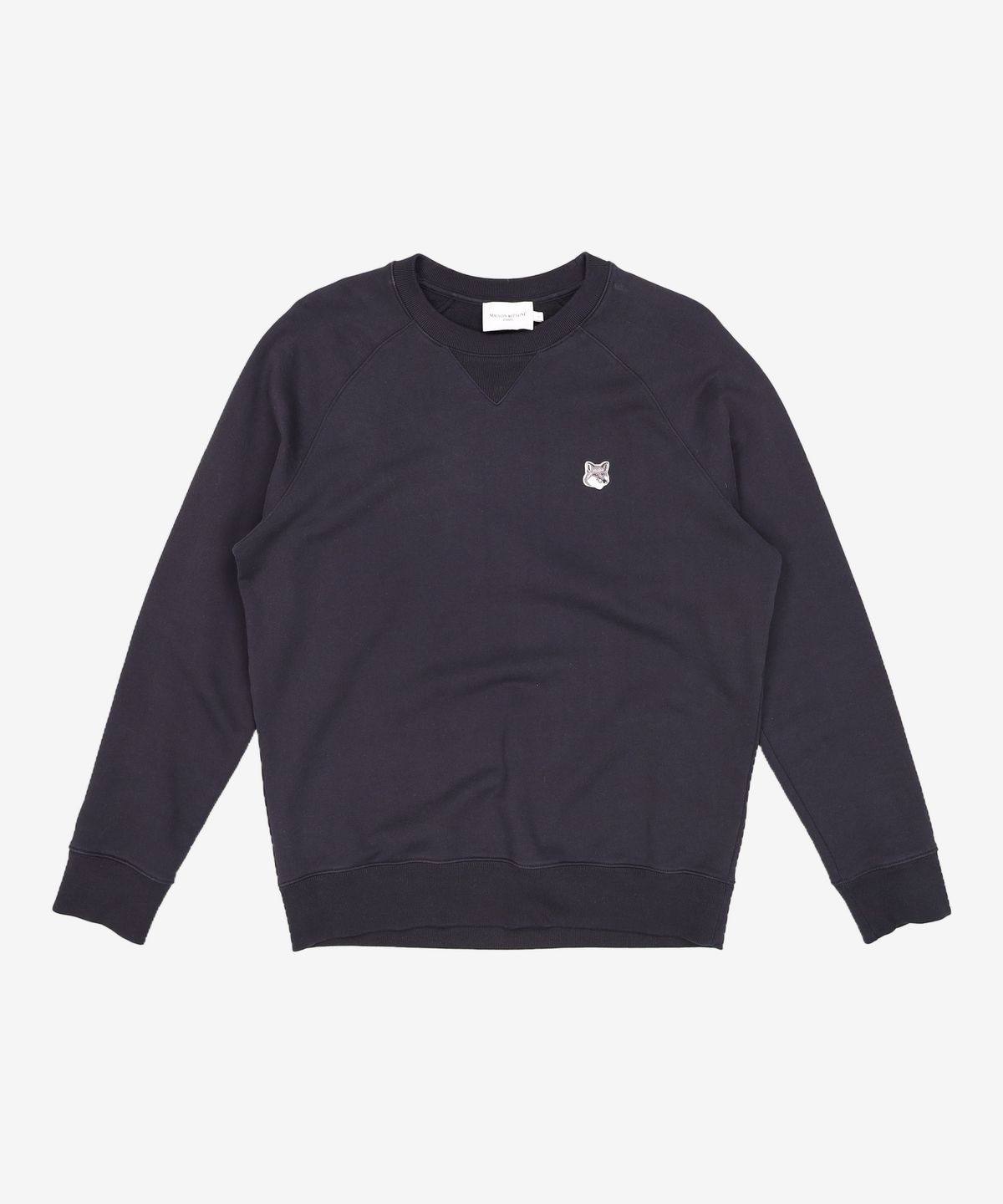 메종 키츠네(MAISON KITSUNE) 21FW 폭스헤드 패치 맨투맨 GM00333KM0002 L