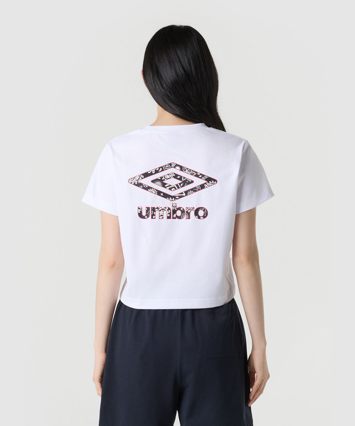 엄브로(UMBRO) [QUICK-DRY] 칠아웃 프레쉬 반팔 티셔츠 화이트 UR223CRS61