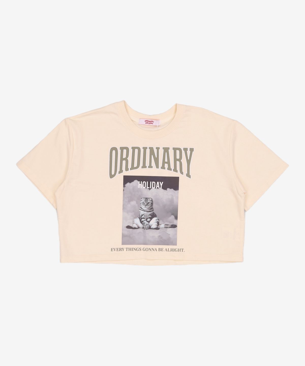 오디너리 홀리데이(ORDINARY HOLIDAY) 반소매 티셔츠 FREE