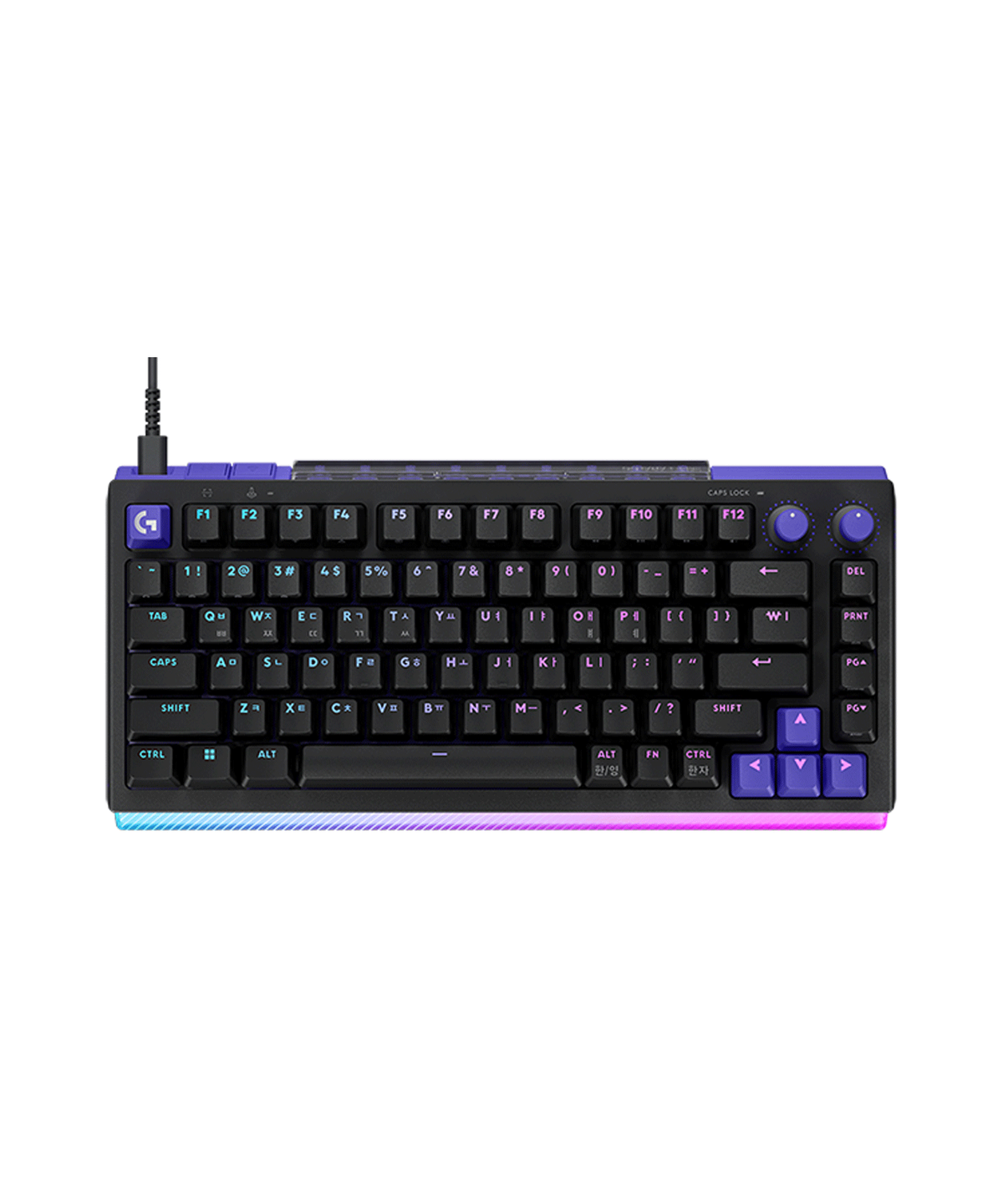 로지텍(LOGITECH) 로지텍코리아 공식 G512 X 75 게이밍 키보드 블랙 적축