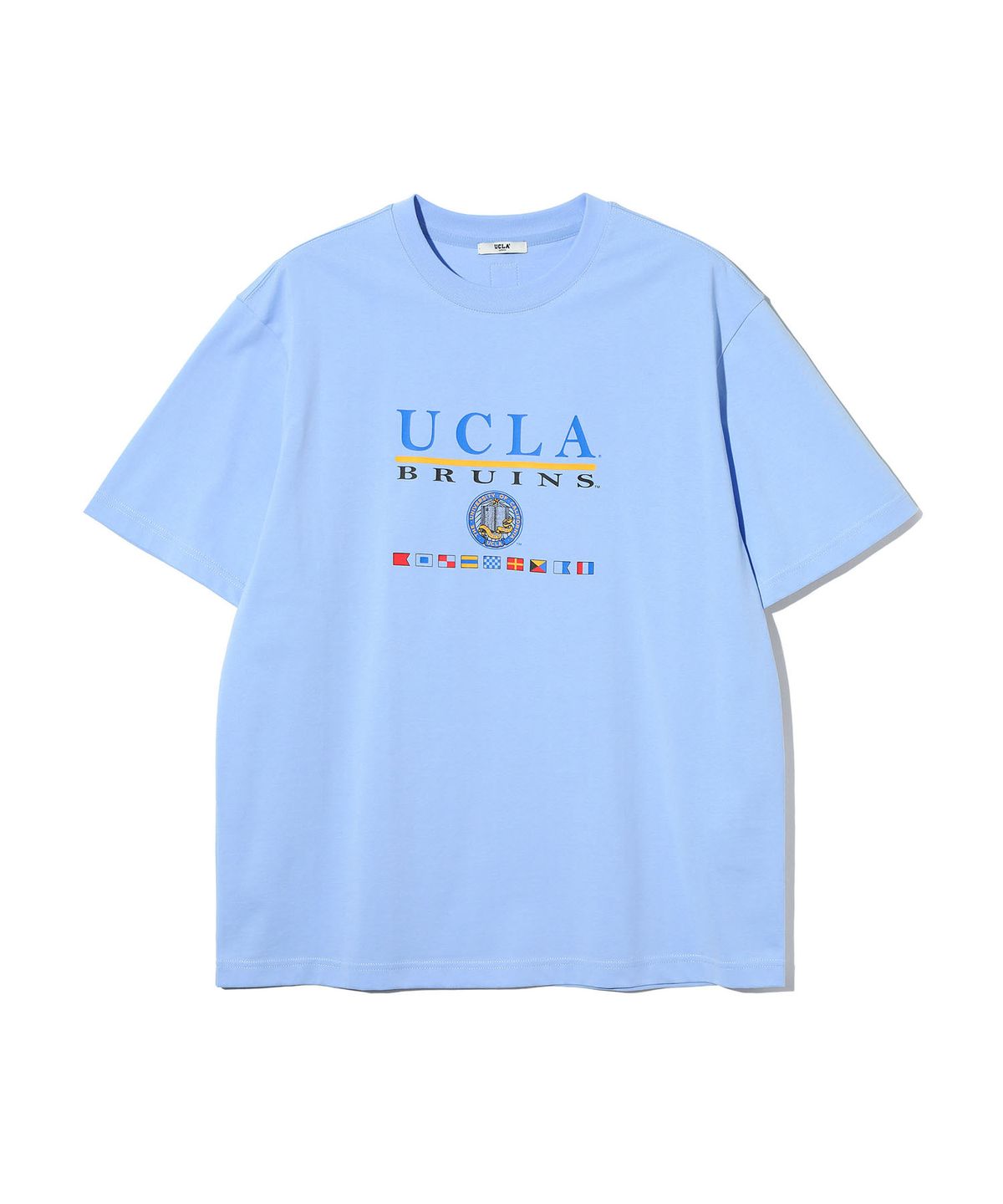유씨엘에이(UCLA) 남녀공용 UCLA 멀티 플래그 티셔츠[SKY BLUE](UC3ST20)