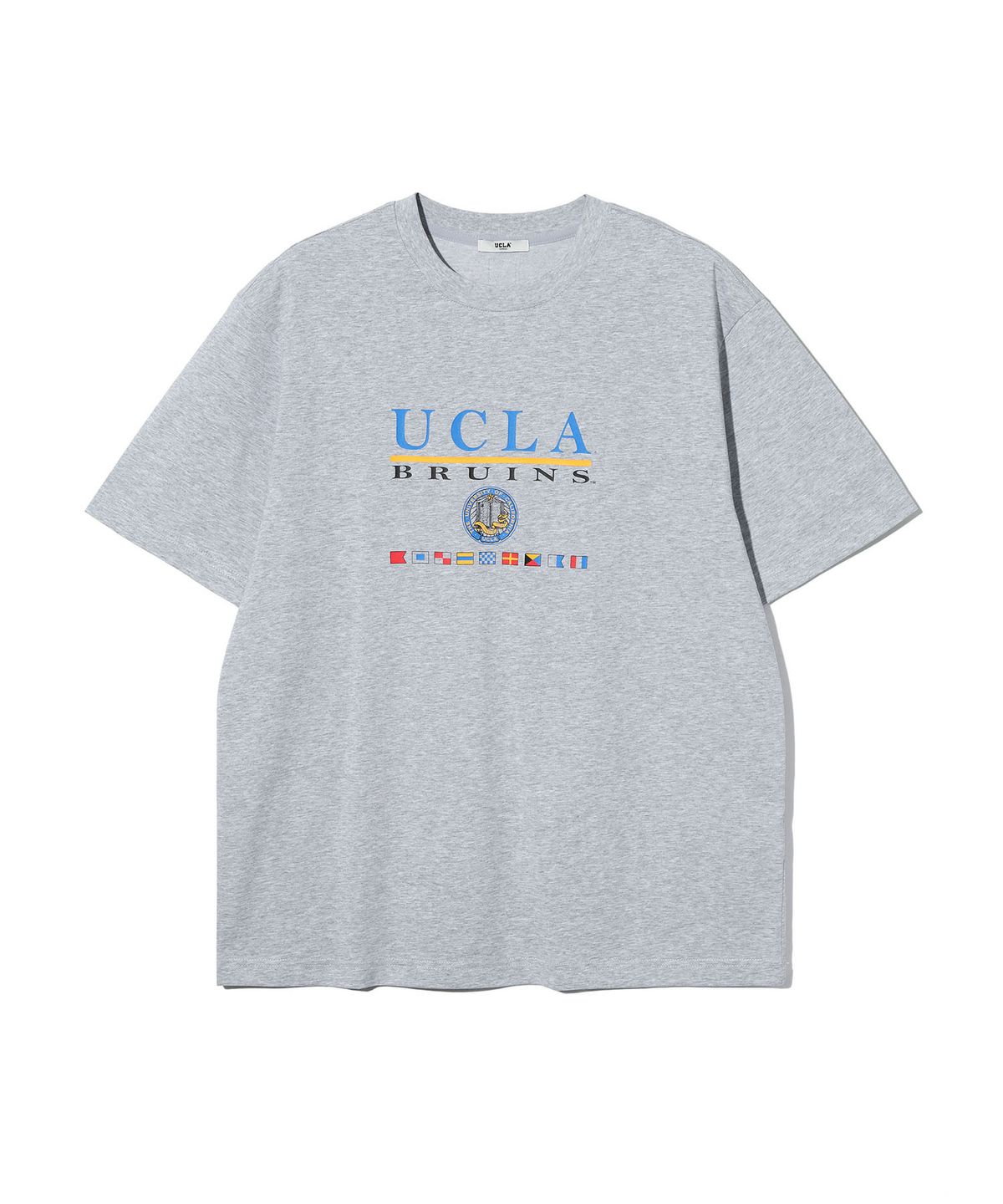 유씨엘에이(UCLA) 남녀공용 UCLA 멀티 플래그 티셔츠[M-GREY](UC3ST20)