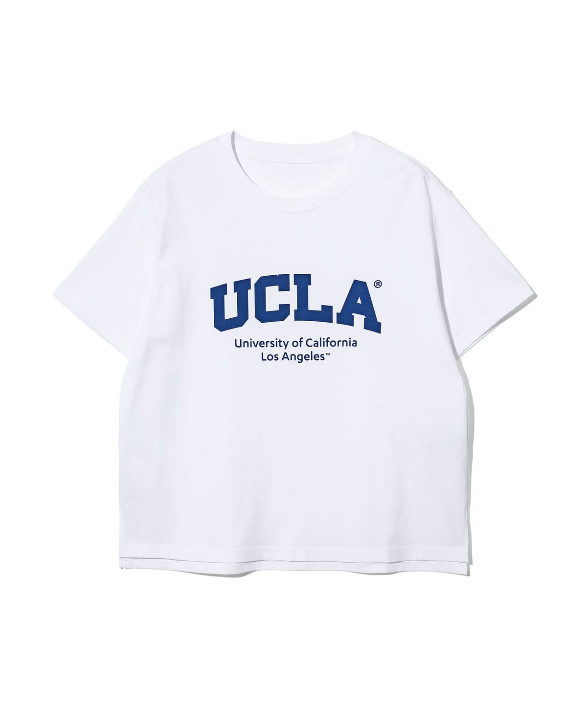 유씨엘에이(UCLA) 남녀공용 UCLA 클래식 로고 반팔 티셔츠[WHITE](UC5ST01)