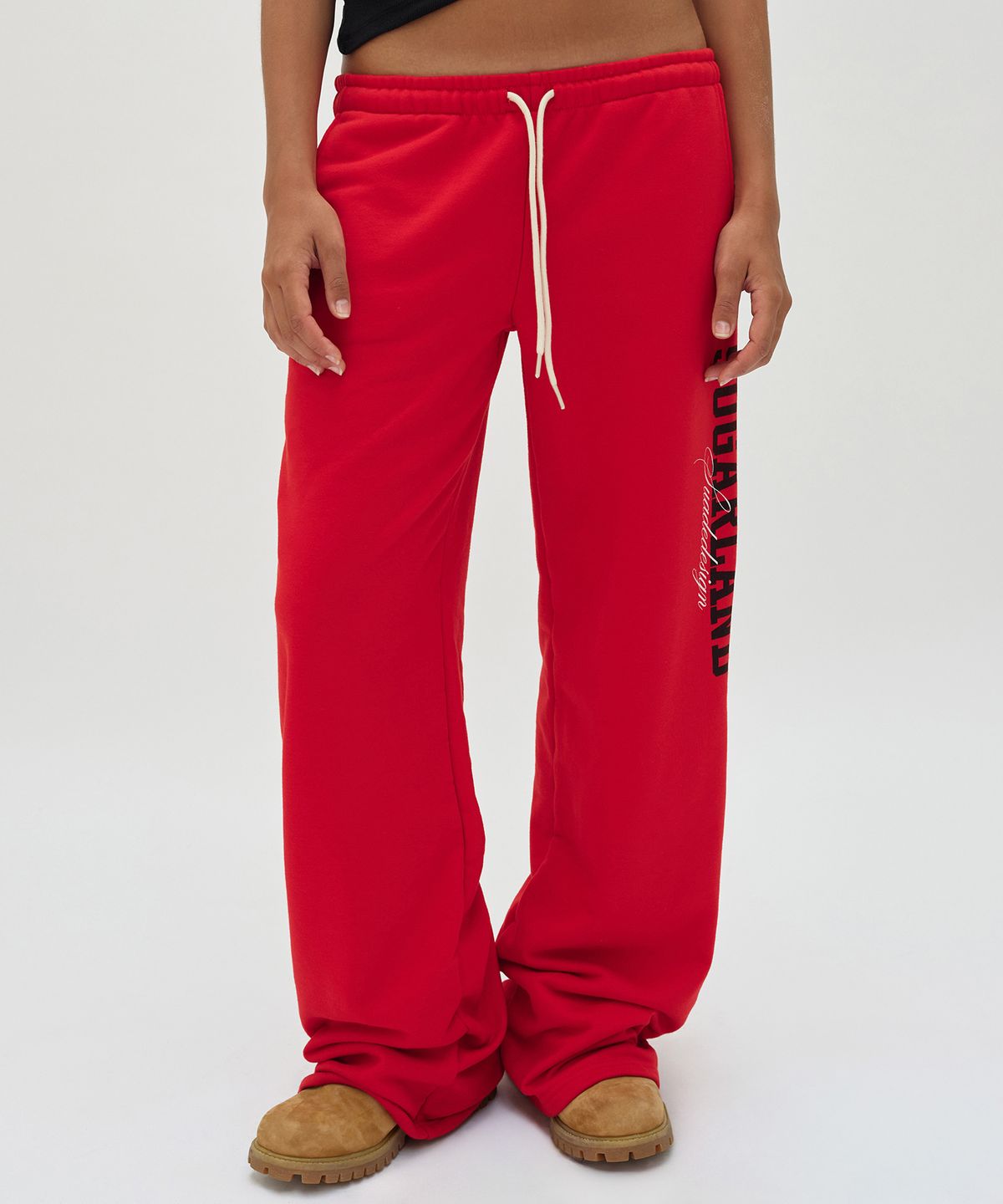 스웨이드(SUADE) SUGARLAND SWEAT PANTS [RED]