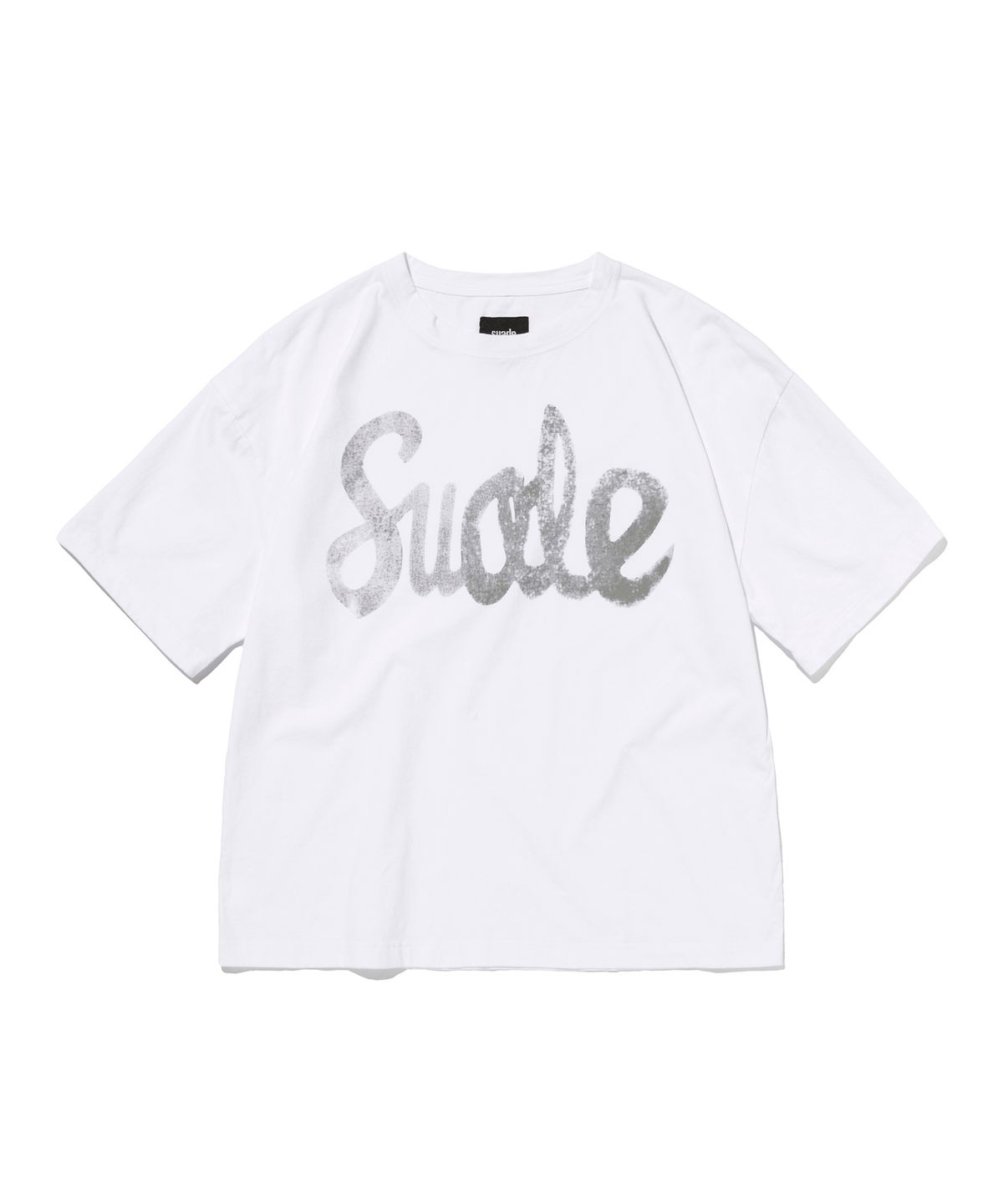 스웨이드(SUADE) FADED LOGO TEE [WHITE]