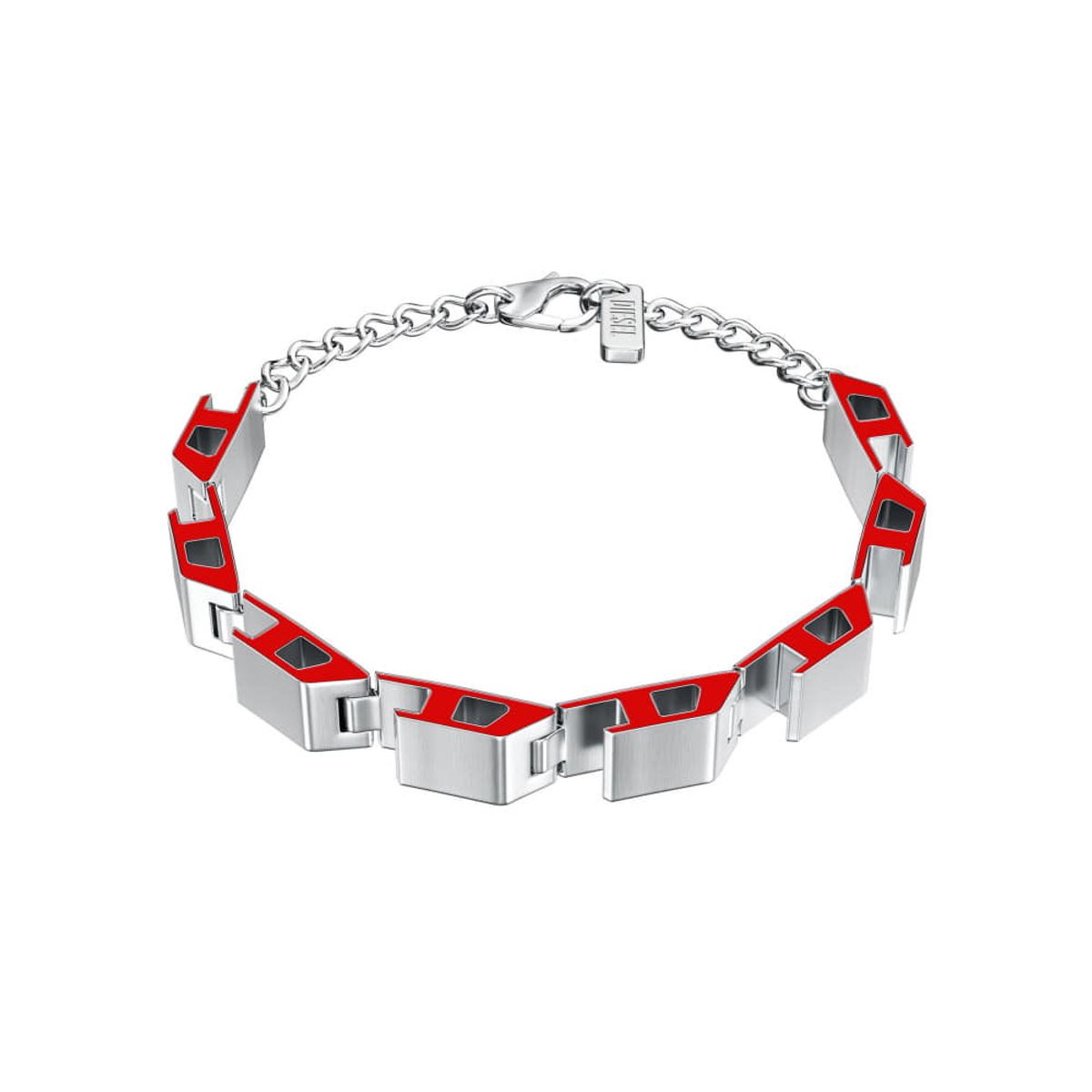 디젤 악세사리(DIESEL ACCESSORY) DX1690040 D 로고 체인 팔찌