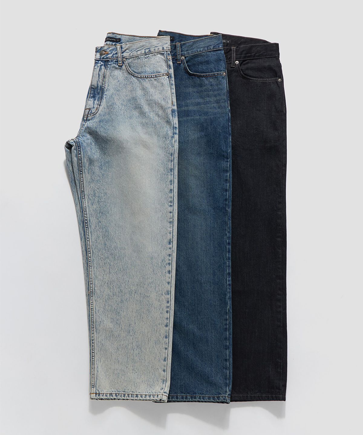 언어펙티드 에센셜(UNAFFECTED ESSENTIAL) RELAXED DENIM (3 COLOR)