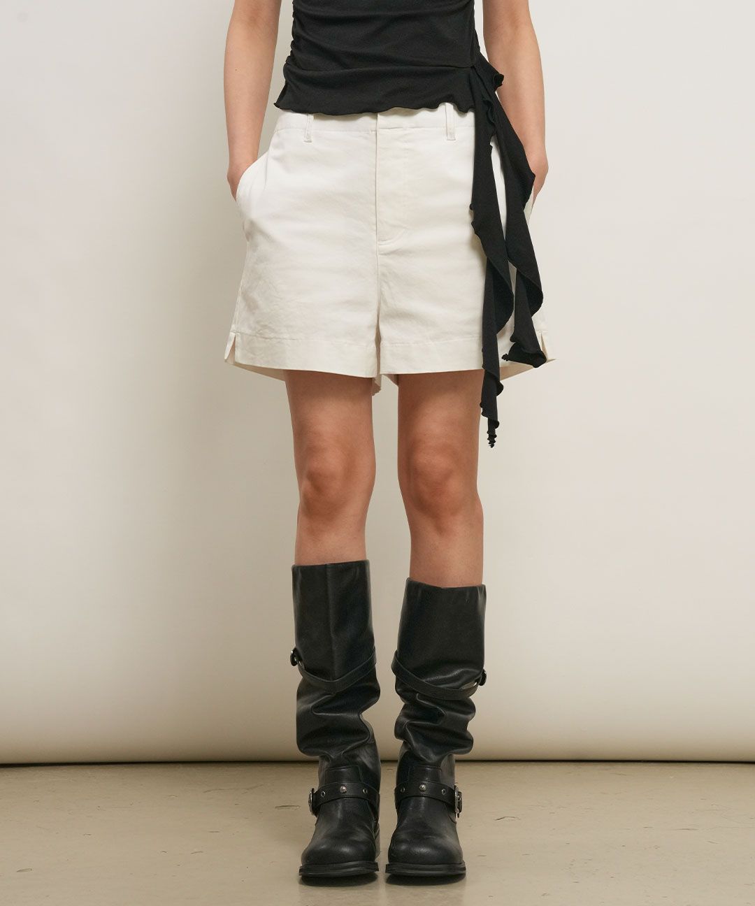 시어링 카라 무스탕 코트 [BEIGE] / WBE4L10525 source detail 27