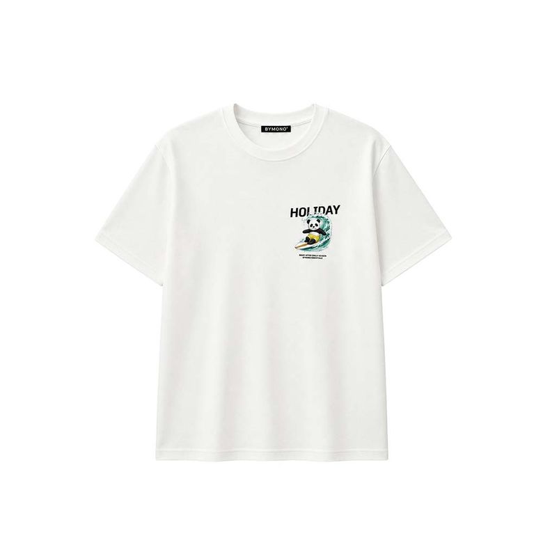 [빅사이즈 M-8XL] 모노베어 곰세마리 서퍼비치 오버핏 반팔티