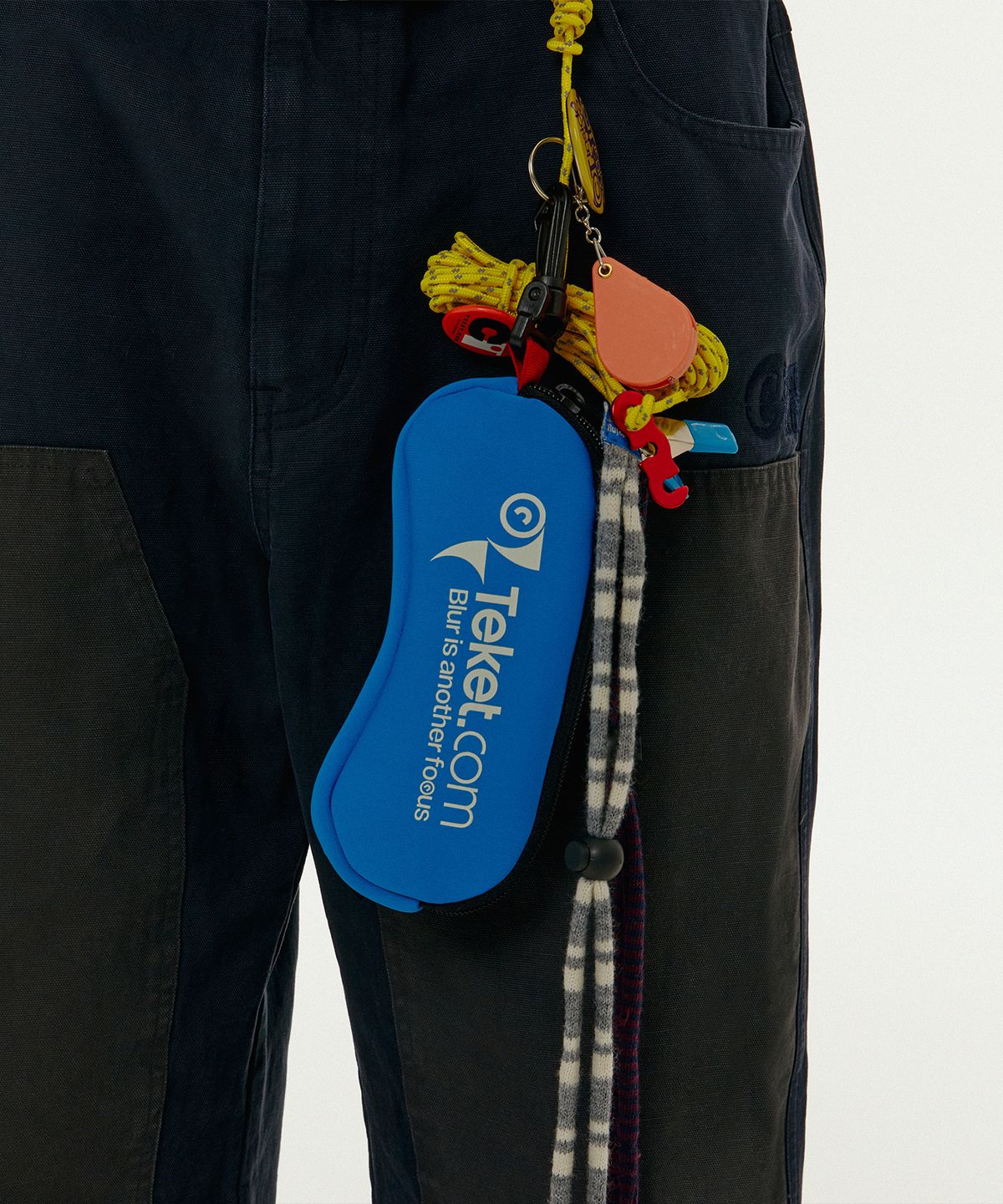 테켓(TEKET) CT Twist Eyewear Soft Pouch Blue