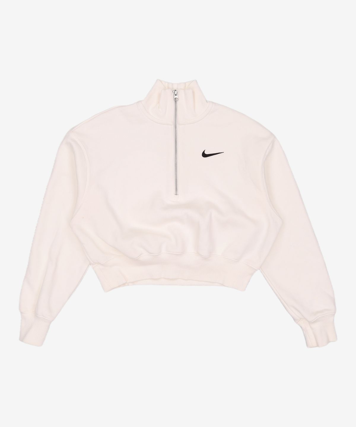 나이키(NIKE) 스포츠웨어 피닉스 플리스 풀집 크롭 W - 세일:블랙 / DQ5768-133 XS