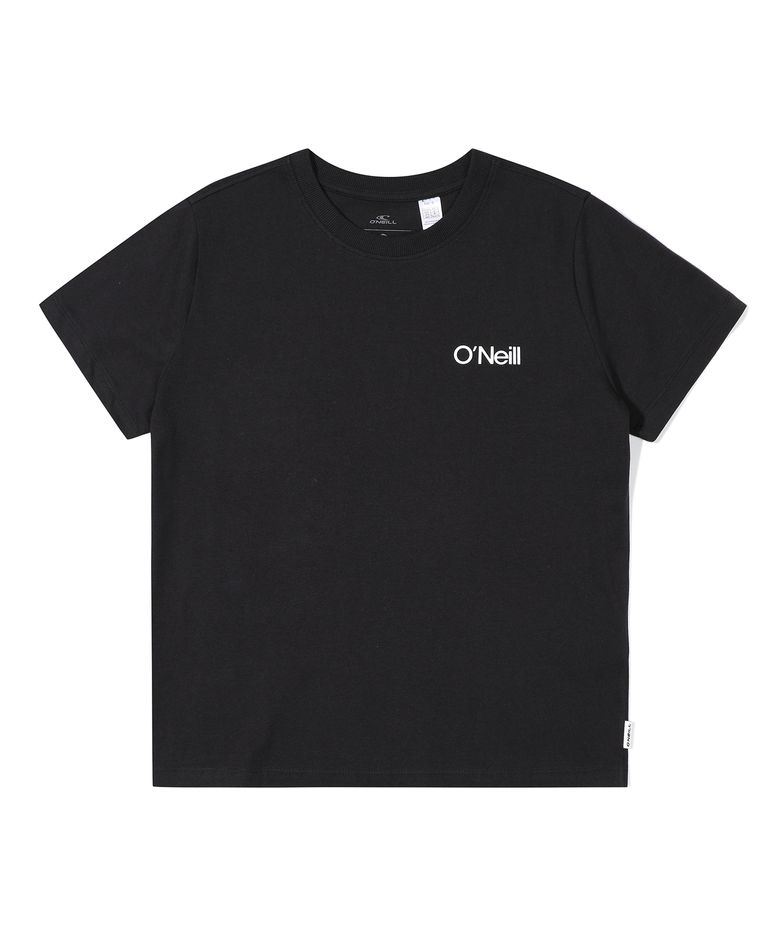 여성 ONEILL POLYGIENE 코튼 그래픽 반팔 티셔츠 OWTR6I202-199