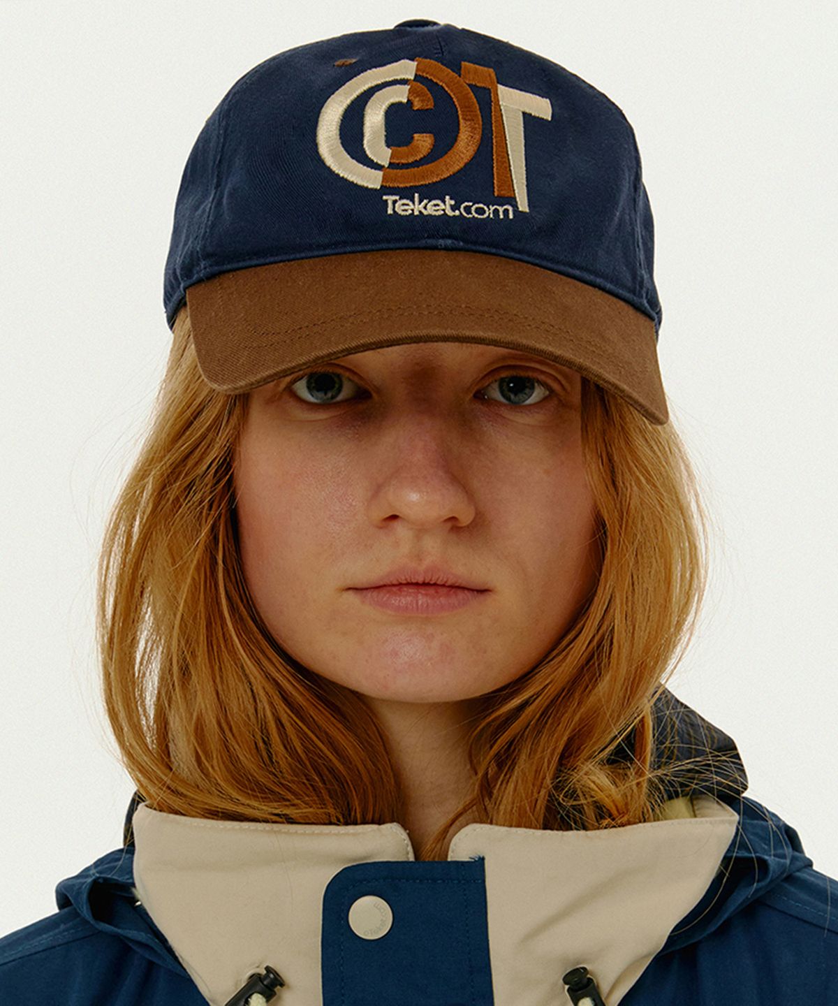 테켓(TEKET) Distortion Cap Navy