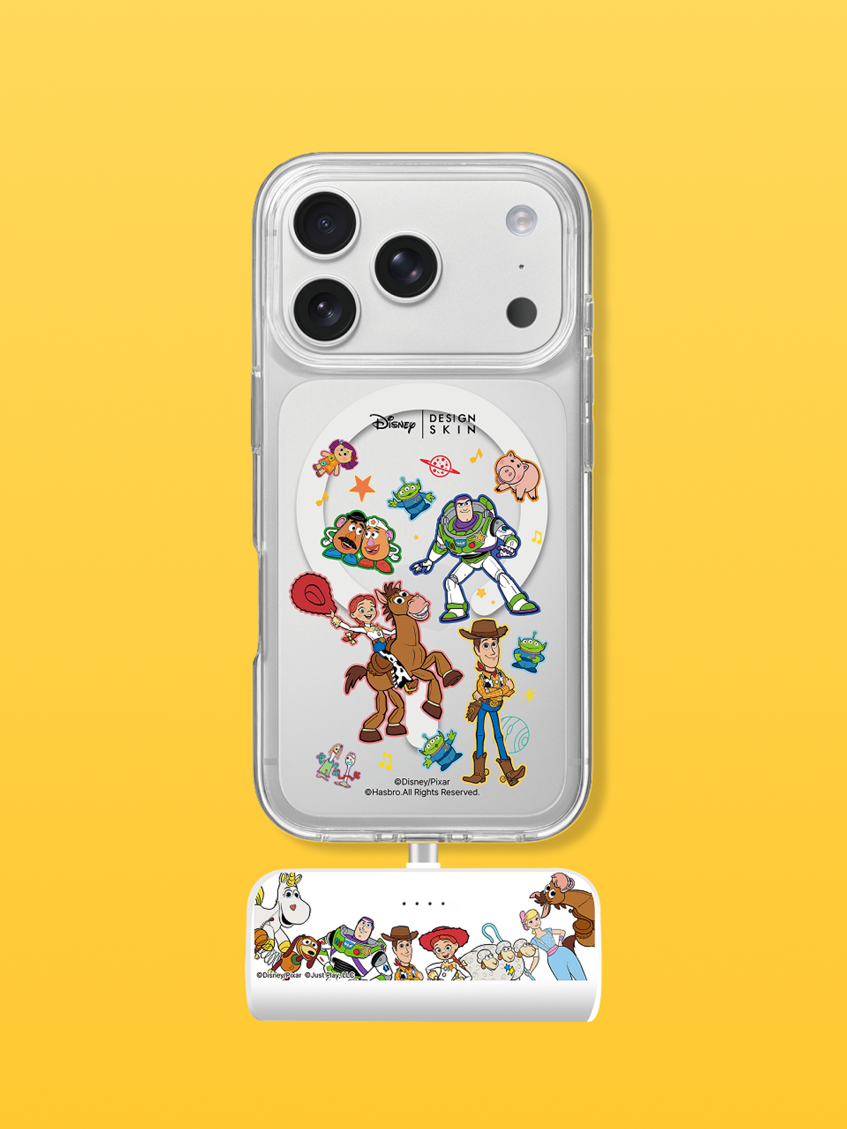 디자인스킨(DESIGNSKIN) [그래픽마켓] 도킹형 C타입 보조배터리-토이스토리/프레임 토이스토리