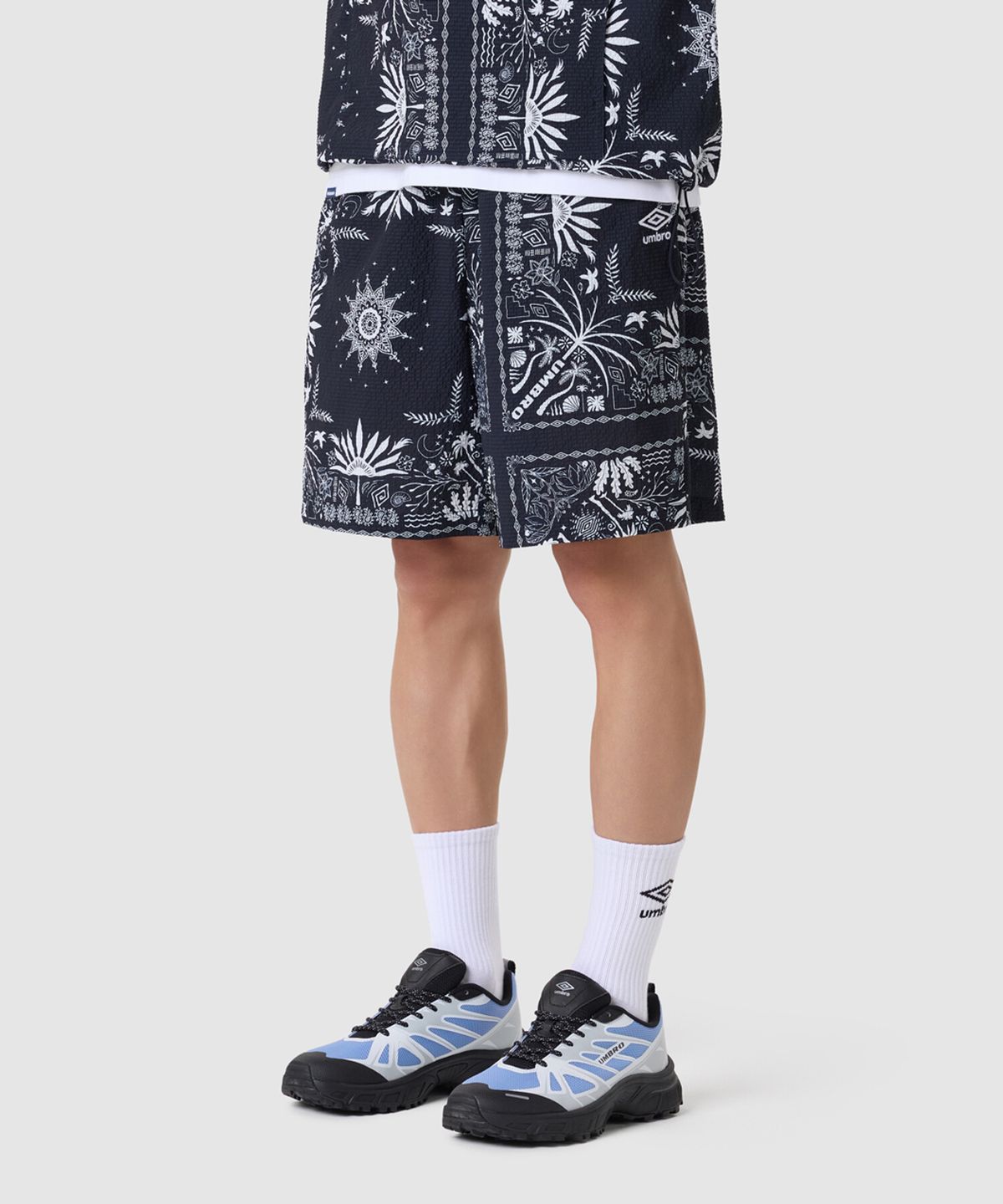 엄브로(UMBRO) 시어서커 4.5부 반바지 패턴 UR223CHP63