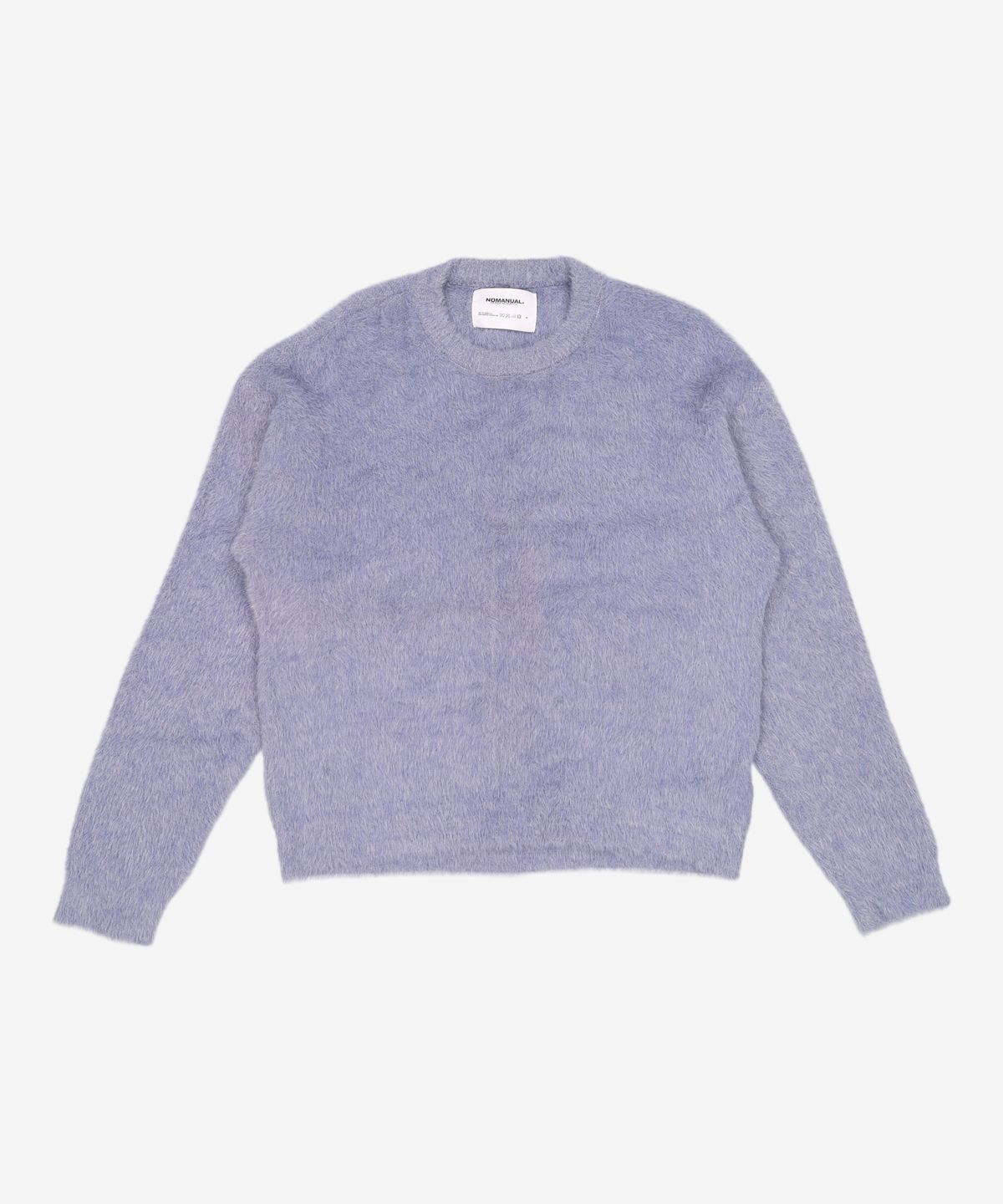 노매뉴얼(NOMANUAL) (시그니처종료)CROPPED HAIRY KNIT - 5 COLOR M
