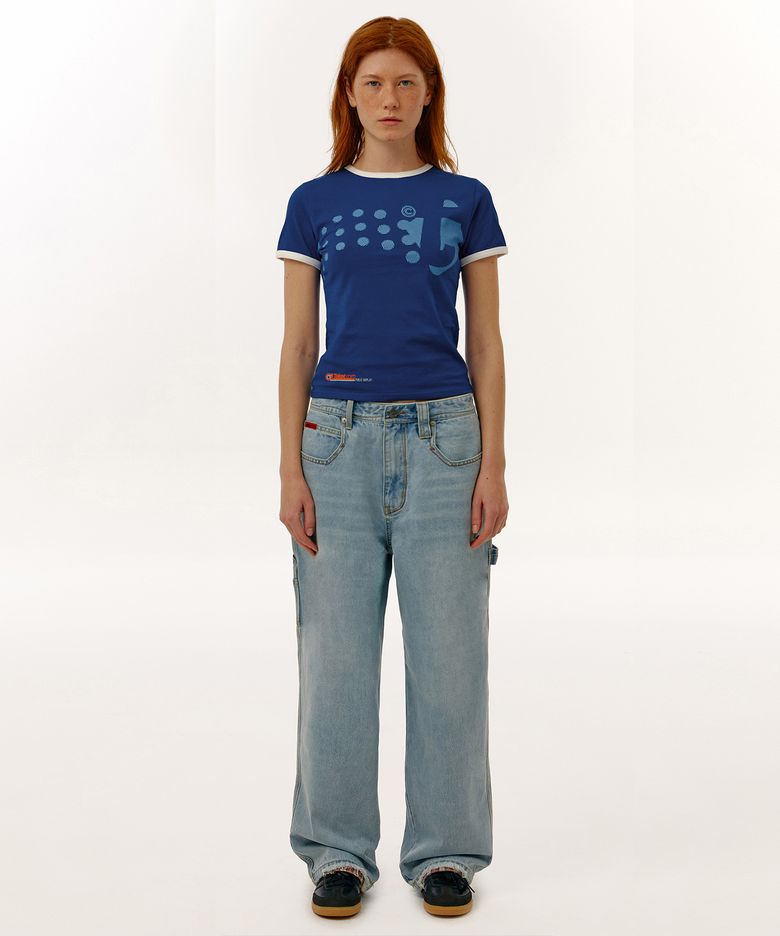 Incur Denim Pants Light Blue