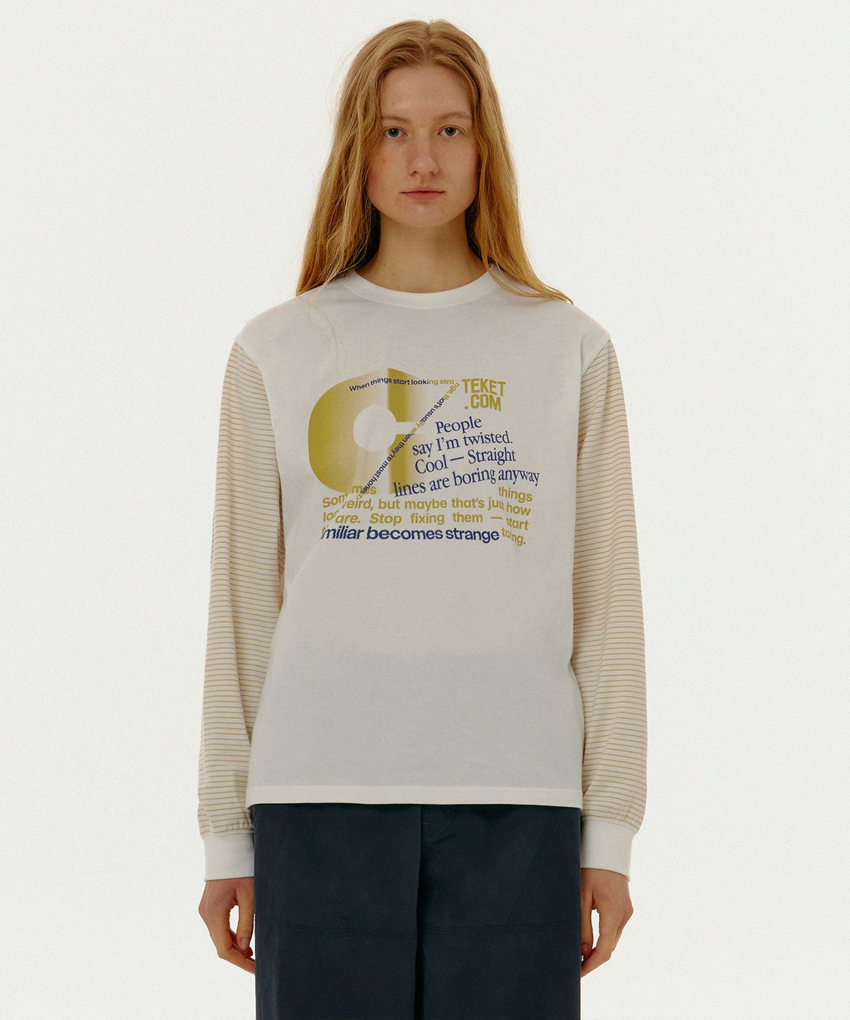 테켓(TEKET) Spectrum L/S Tee White