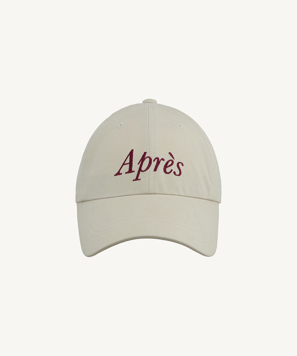호텔파리칠(HOTEL PARIS CHILL) Sun Kissed Baseball Cap (Ivory)
