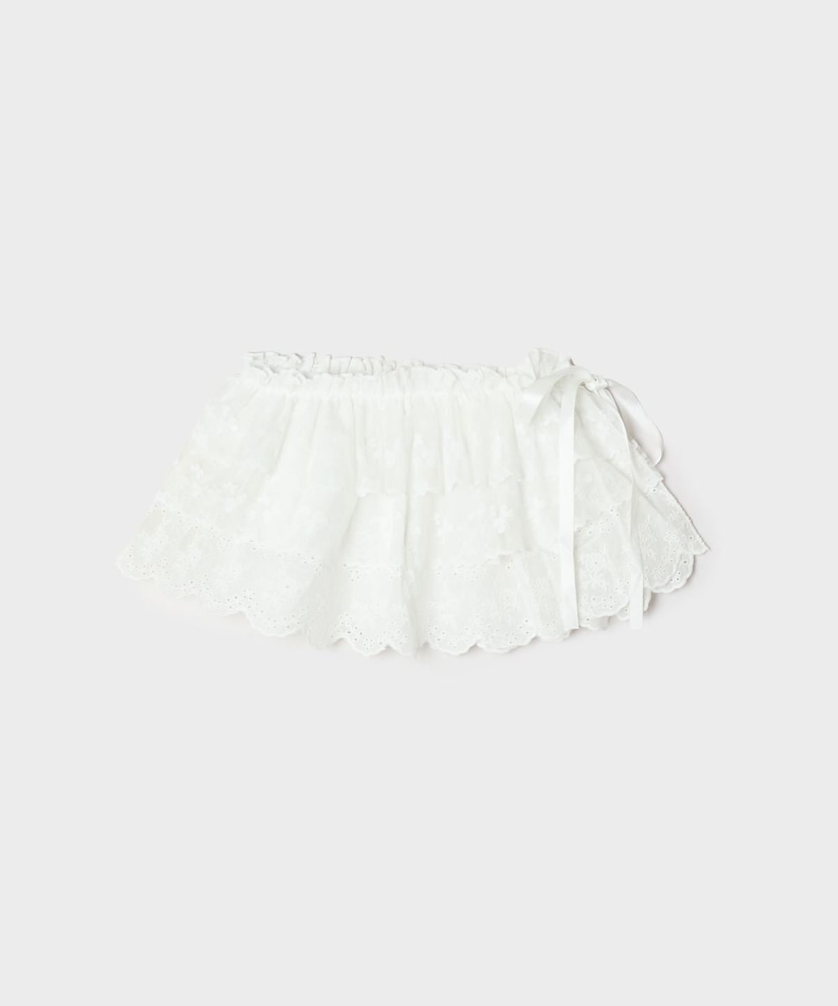 스파오(SPAO) 레이스 레이어드 랩스커트_SPWHG37A99