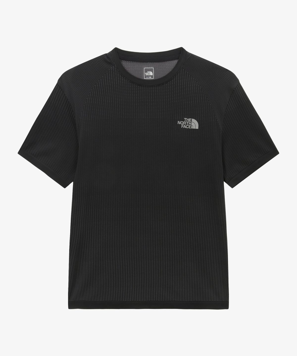 노스페이스(THE NORTH FACE) NT7US13A 남성 에어웨이브 반팔티 BLACK