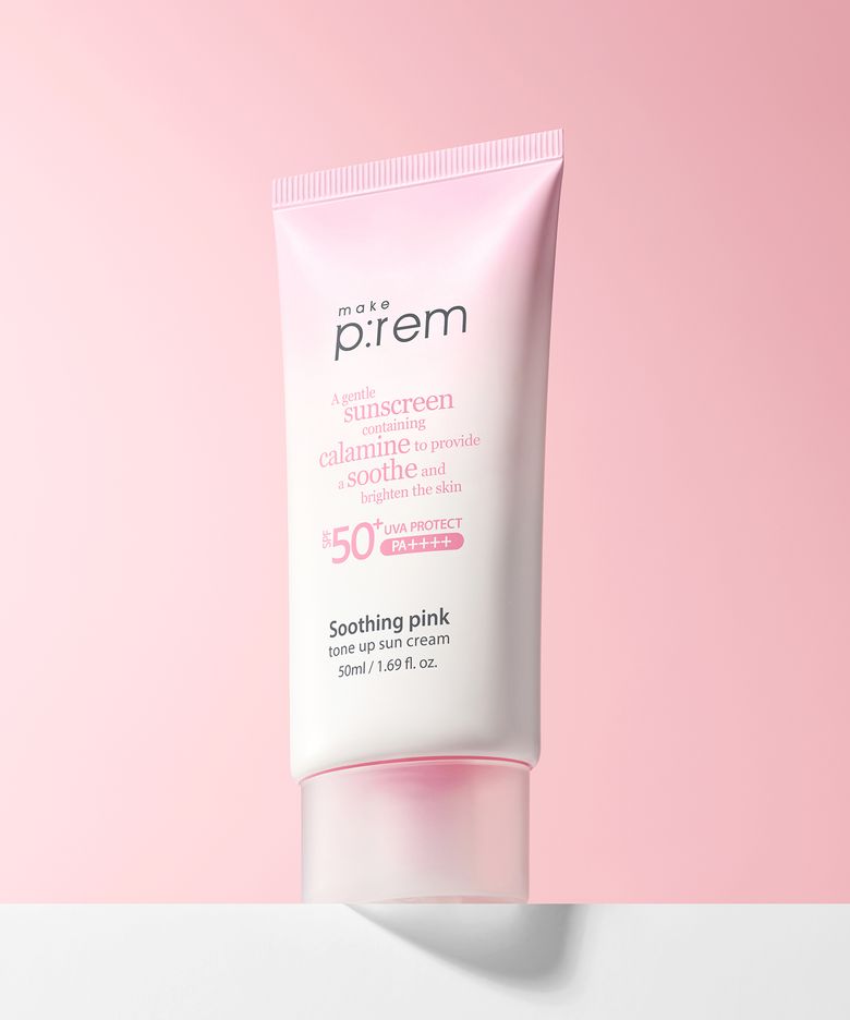 수딩 핑크 톤업 선크림 50ml